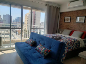 Loft lazer, trabalho e descanso em Liberdade, SP